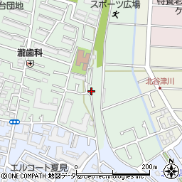 千葉県船橋市夏見台1丁目10-12周辺の地図
