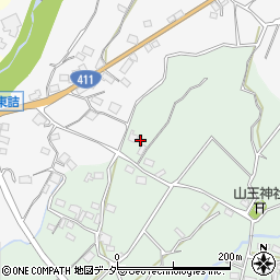 山梨県甲州市塩山下粟生野88周辺の地図