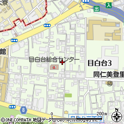 東京都文京区目白台3丁目18-31周辺の地図