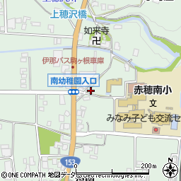 長野県駒ヶ根市赤穂福岡8856-2周辺の地図