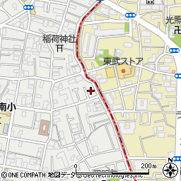 東京都葛飾区新小岩3丁目13-16周辺の地図