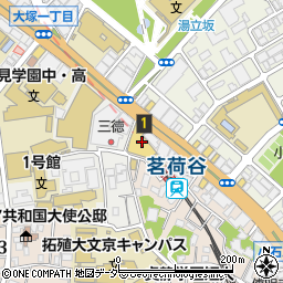東京地下鉄株式会社　丸ノ内線茗荷谷駅周辺の地図