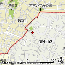 千葉県船橋市東中山2丁目11-11周辺の地図