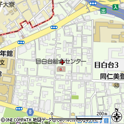 東京都文京区目白台3丁目18-9周辺の地図
