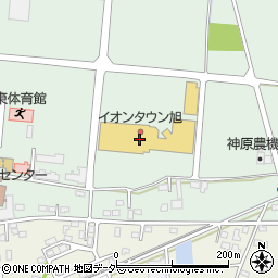 イオン薬局旭中央店周辺の地図
