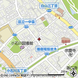 中ノ郷信用組合小石川支店周辺の地図