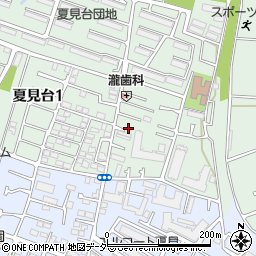 千葉県船橋市夏見台1丁目8-10周辺の地図