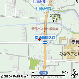 長野県駒ヶ根市赤穂福岡8721周辺の地図