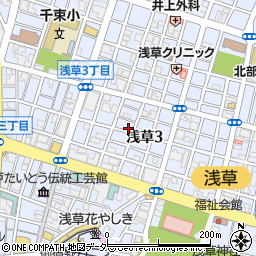 浅草Ｋビル周辺の地図