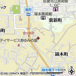 千葉県佐倉市鏑木町73-2周辺の地図