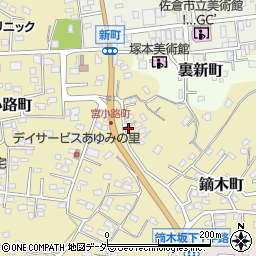 千葉県佐倉市鏑木町72周辺の地図