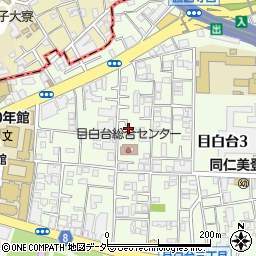 東京都文京区目白台3丁目18-11周辺の地図
