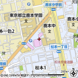 東京都江戸川区松本1丁目35周辺の地図