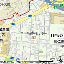 東京都文京区目白台3丁目18-10周辺の地図