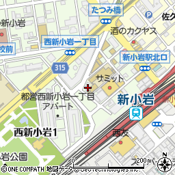 鍵と金庫の１１０番ライフドクター２４周辺の地図