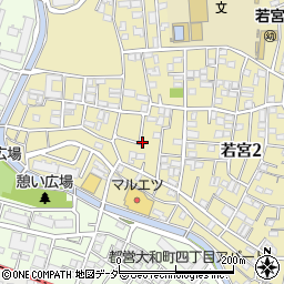 東京都中野区若宮2丁目47周辺の地図
