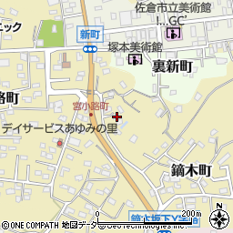 千葉県佐倉市鏑木町73-4周辺の地図