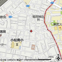 東京都葛飾区新小岩3丁目12-7周辺の地図