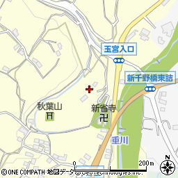 観音堂山周辺の地図