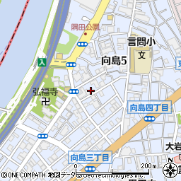 平岡周辺の地図