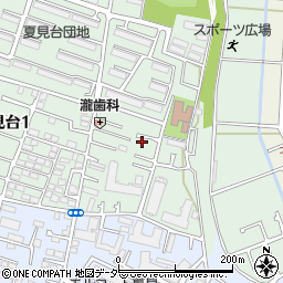 千葉県船橋市夏見台1丁目12-68周辺の地図