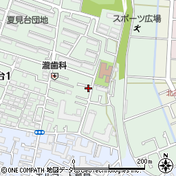 千葉県船橋市夏見台1丁目12-71周辺の地図