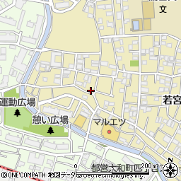 東京都中野区若宮2丁目53-1周辺の地図