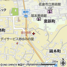 千葉県佐倉市鏑木町73周辺の地図