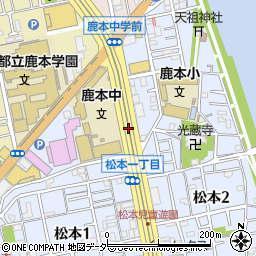 松本第一児童遊園周辺の地図