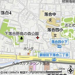 兼子荘周辺の地図