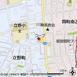 コープとうきょう関町研修センター周辺の地図