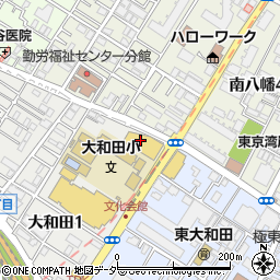 ＮａｉｌＳａｌｏｎ・ＲＯＯＭ　本八幡店周辺の地図