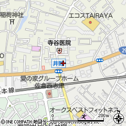 京葉銀行志津支店 ＡＴＭ周辺の地図