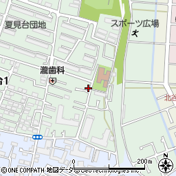 千葉県船橋市夏見台1丁目12-60周辺の地図