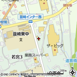シャトレーゼ　韮崎店周辺の地図