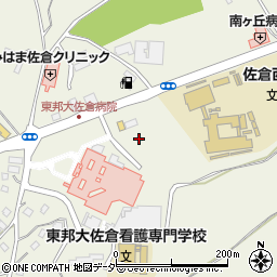 東邦大学医療センター佐倉病院Ａ－２駐車場周辺の地図