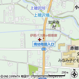 長野県駒ヶ根市赤穂福岡8676周辺の地図