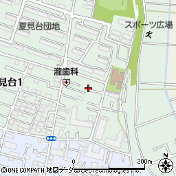 千葉県船橋市夏見台1丁目12-65周辺の地図