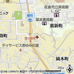 千葉県佐倉市鏑木町78周辺の地図