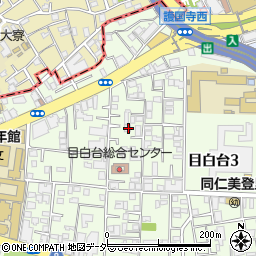 東京都文京区目白台3丁目18-28周辺の地図