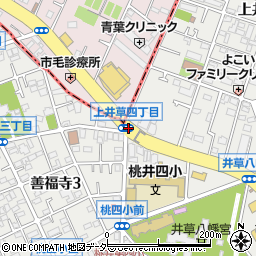上井草４周辺の地図