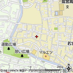 東京都中野区若宮2丁目53周辺の地図