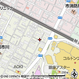 岩田テラス周辺の地図