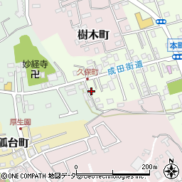 千葉県佐倉市本町93周辺の地図