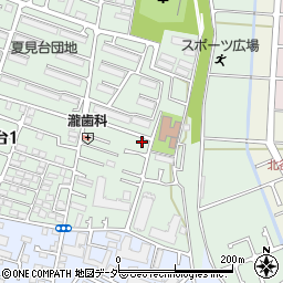 千葉県船橋市夏見台1丁目12-57周辺の地図