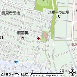 千葉県船橋市夏見台1丁目12-58周辺の地図