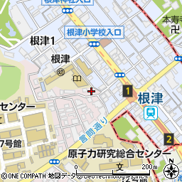 東京都文京区弥生2丁目20-4周辺の地図