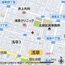 ダイニング宇田川周辺の地図
