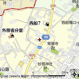 株式会社篠原水道周辺の地図