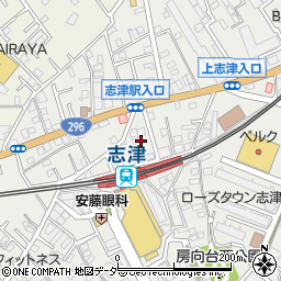京成電鉄株式会社　志津駅周辺の地図